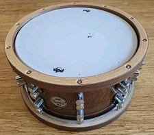 PDP Limited-Edition Dark Stain Maple and Walnut 14" x 7.5" Snare 