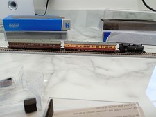 N Gauge Dapol Locomotive Pannier 3711 BR Black with 2x Autocoaches