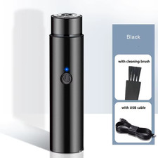 Portable Mini Electric Shaver Razor for Women Men Hair Trimmer Clipper USB Recha