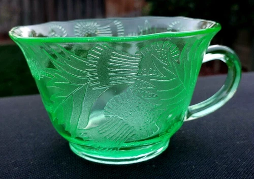 Green Thistle Thin Cup