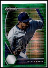 2021 Panini Prizm Draft Picks #PDP146 Rohan Handa Green Pulsar Prizm