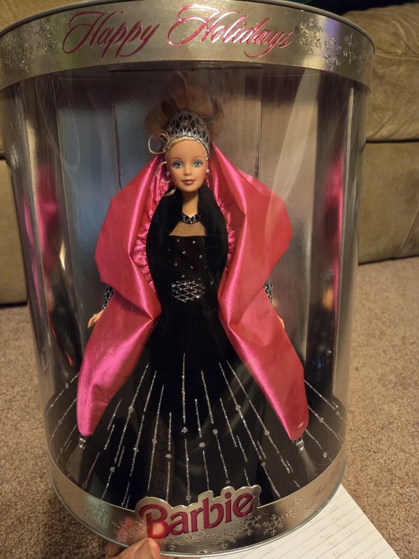 Rare Misprint 1998 Happy Holidays Special Edition Barbie Doll Mattel New In Box