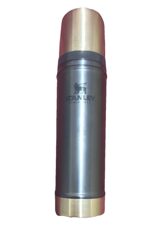 Stanley 1L Stainless Steel Vacuum Flask Thermos, Insulated Twist Lid Cup