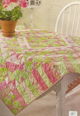 D0060  LOVE IN A TANGLE  QUILT PATTERN/INSTRUCTIONS