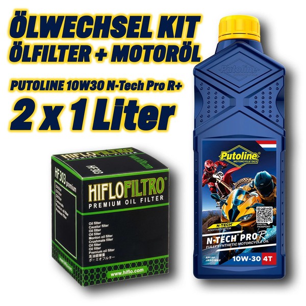 ÖLfilter MotoröL Kit 2L 10W30 N-Tech Pro (FüR: Honda St 125 Dax Abs JB04 22-24 )-image