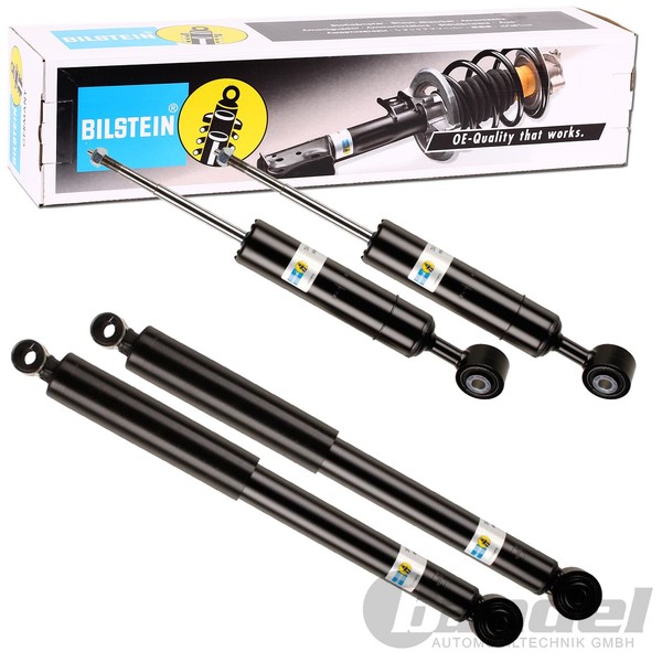 2X Bilstein B4 GAS StossdÄMpfer Vorne+Hinten Passend FüR Nissan NP300 Navara-image