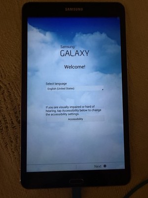Samsung Galaxy Tab Pro 8.4 SM-T320 16GB Wi-Fi Tablet   Tested Working, Reset