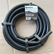 2058BSP 5/8 Inch by 20 Feet Corrugated Vinyl Tubing for Water Garden or Pond, UV