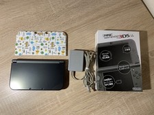 8257 Nintendo New 3DS LL Metallic Black For Parts