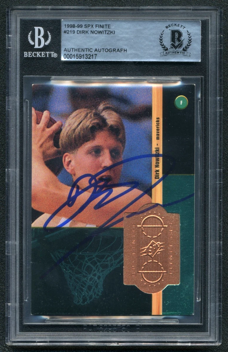 1998-99 SPx Finite - Dirk Nowitzki #219 for sale | eBay
