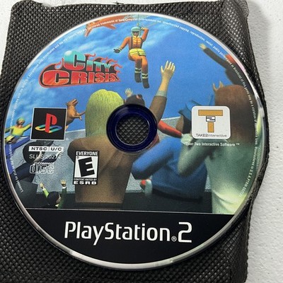 City Crisis PlayStation 2 PS2 (NTSC U/C) Take-Two Interactive SLUS 20271 Disc