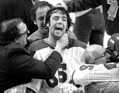 1980 JIM CRAIG 16x20 Olympic Hockey Photo Picture Soviet Union On Ice Miracle J5
