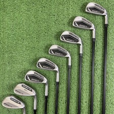 Cobra King F8 Carbon Ft Iron Set 5-pw Gw Sw Superlite 60 Regular Flex Graphite