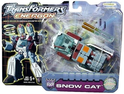 Transformers Energon Snow Cat Robots In Disguise Decepticon Toy