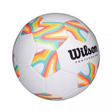 WILSON PENTAGON PRO SOCCER BALL SIZE 3 - BRIGHT