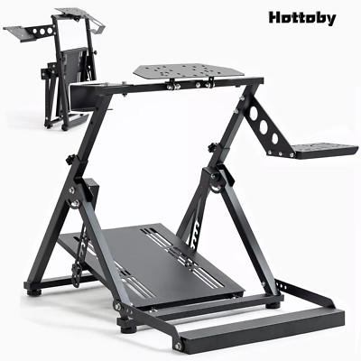 Hottoby Racing Sim Cockpit wheel stand Fit Logitech G29 G920 G923  Thrustmaster