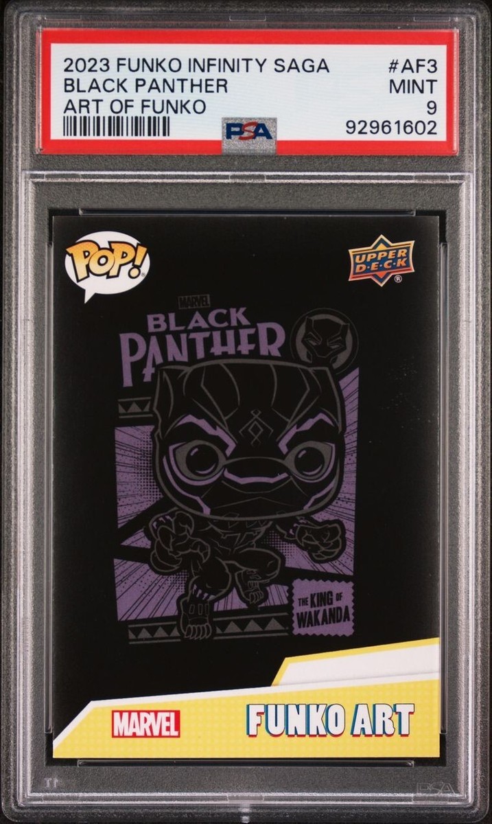 2024 Upper Deck Funko Infinity Saga #AF3 Black Panther Art