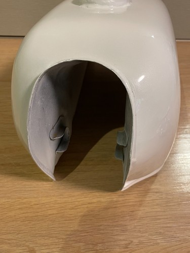 Motorcycle Parts Center Gasoline Fuel Tank White For Honda Ape 50/100 - Picture 3 of 11