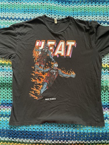 Marvel Miami Heat Warren Lotas Venom Megaprint Shirt back to back (2XL)