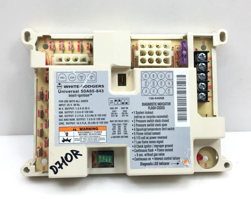 White Rodgers 50A65-843 Intell-Ignition Hot Surface Ignition Control used #D710R