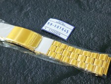 NOS BRACELET FOR CITIZEN 18MM 59-s01645 GOLD COLOR NICE FIT FOR BULLHEAD 67-9020