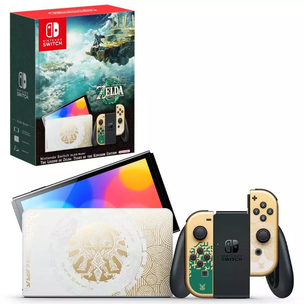 Nintendo Switch OLED The Legend of Zelda Tears of the Kingdom Game