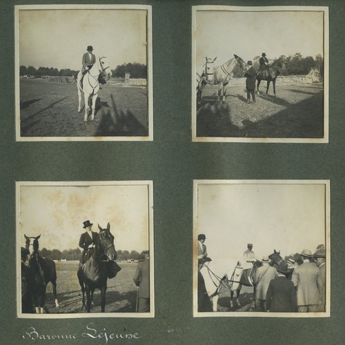 Fonds Ernesta Stern. Courses hippiques de Chantilly. 1923. Baronne Lejeune. - Picture 5 of 6