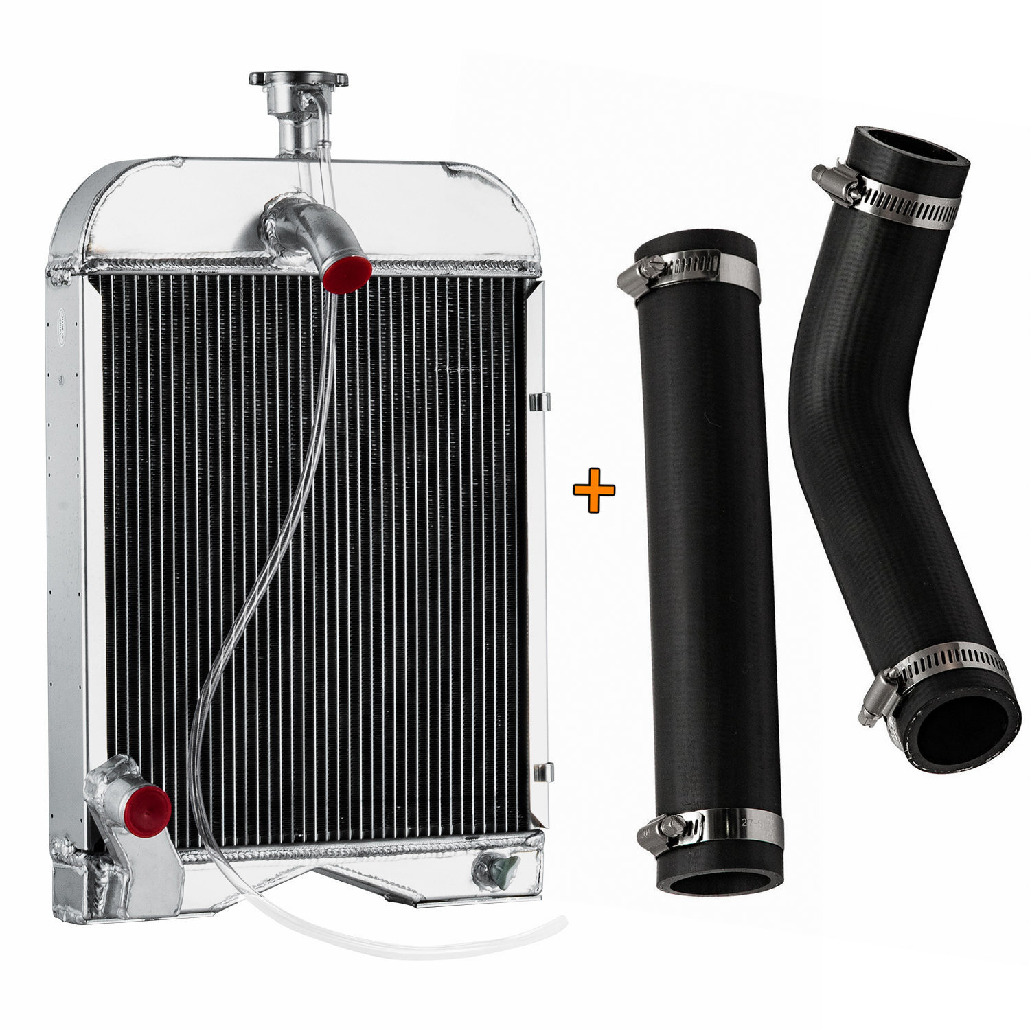 3 Row Radiator w/Hose Kit For Ford 2N 8N 9N Model 8N8005 Tractor 211053 437821