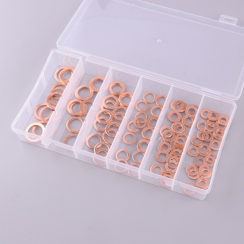 20 Rondelles Plates En Cuivre M33 - 33x40x1,5 Mm Pour étanchéité, Bricolage, Plomberie