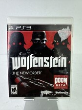 Wolfenstein: The New Order (Sony PlayStation 3 PS3, 2014) Tested Works Complete