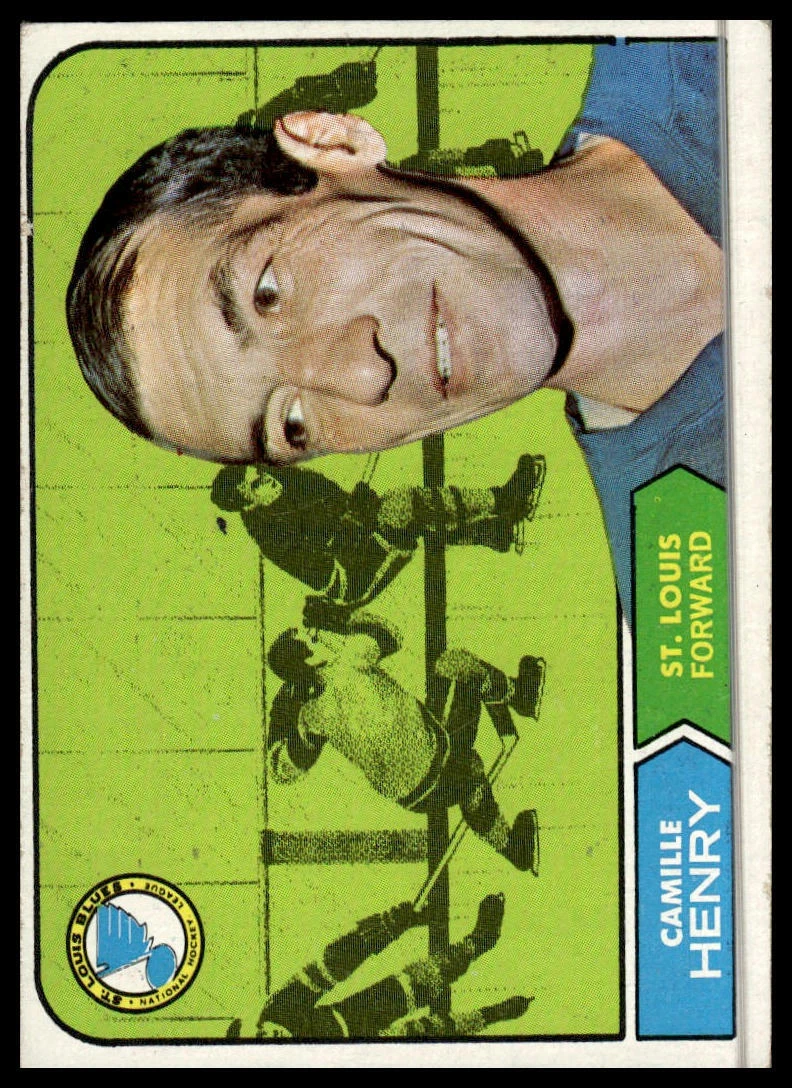 1968-69 Topps #116 Camille Henry