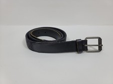 Gap Womens Flannel Belt Charcoal Gray Sz Medium Adjustable Waist Belt