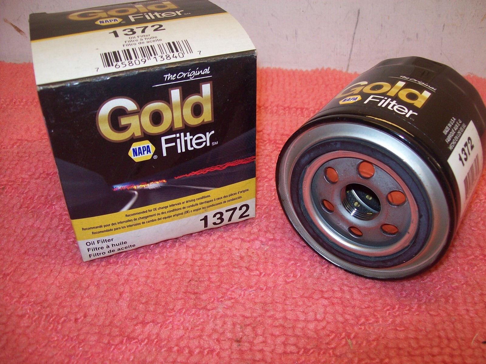Napa Gold 1372 Engine Oil Filter Like Wix 51372 FORD F1AE6714BC FRAM DG2 HM2 PH2