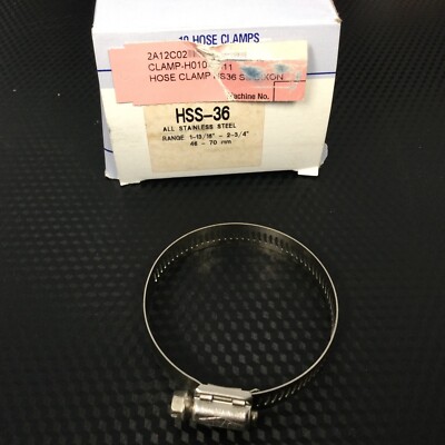 Dixon Hose Clamp HSS-36 Box Of 10 (LS05F) | eBay