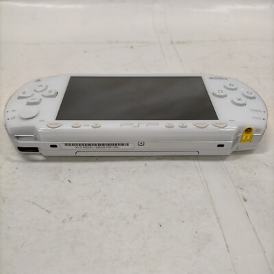 【中古品】PSP1000-kcw PSP-1000 kcw VALUEPACK body ceramic white Game_Console NTSC
