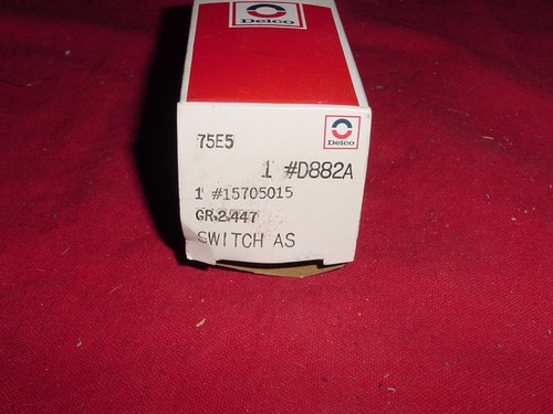 Nuevo interruptor de luz de freno 1995-2014 Chevy Suburban GMC Yukon 15705015 AC Delco - Imagen 5 de 5