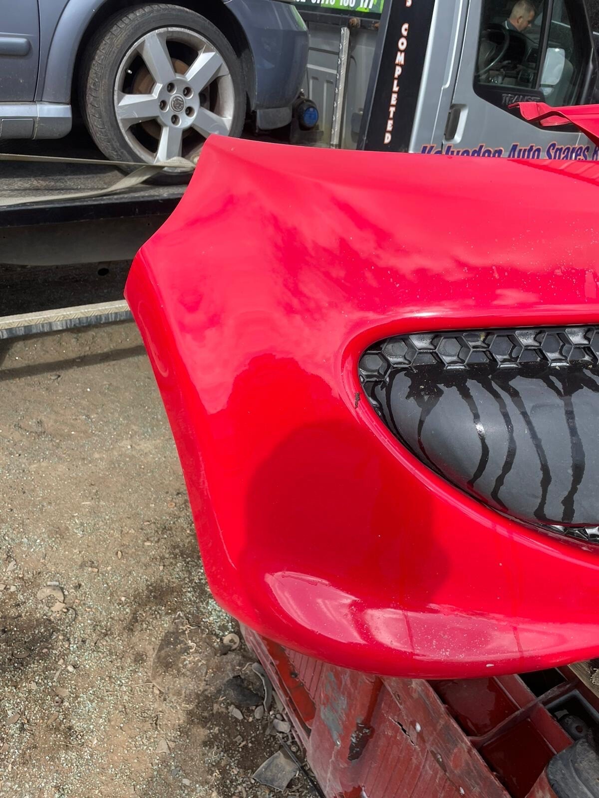 2007 Peugeot 107 Front Bumper Red MK1 Paint Code KJH eBay