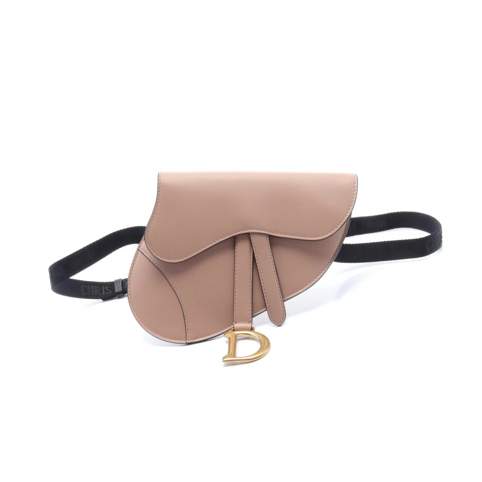 Christian Dior SELLE sac à dos taille cuir rose occasion