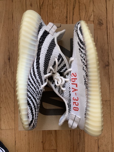 yeezy zebra size 8.5