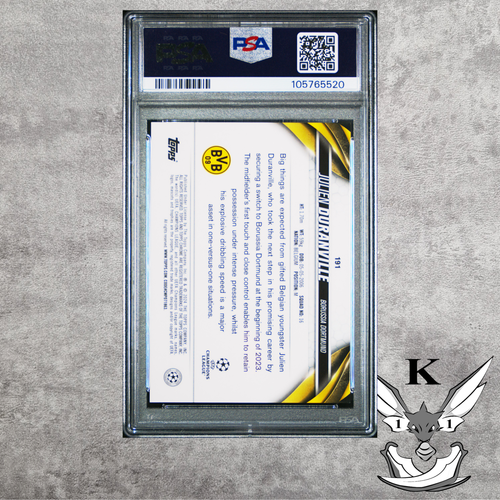 Duranville PSA Rookie Karten - Borussia Dortmund - BVB - RC - graded - UCL - Bild 31 von 31