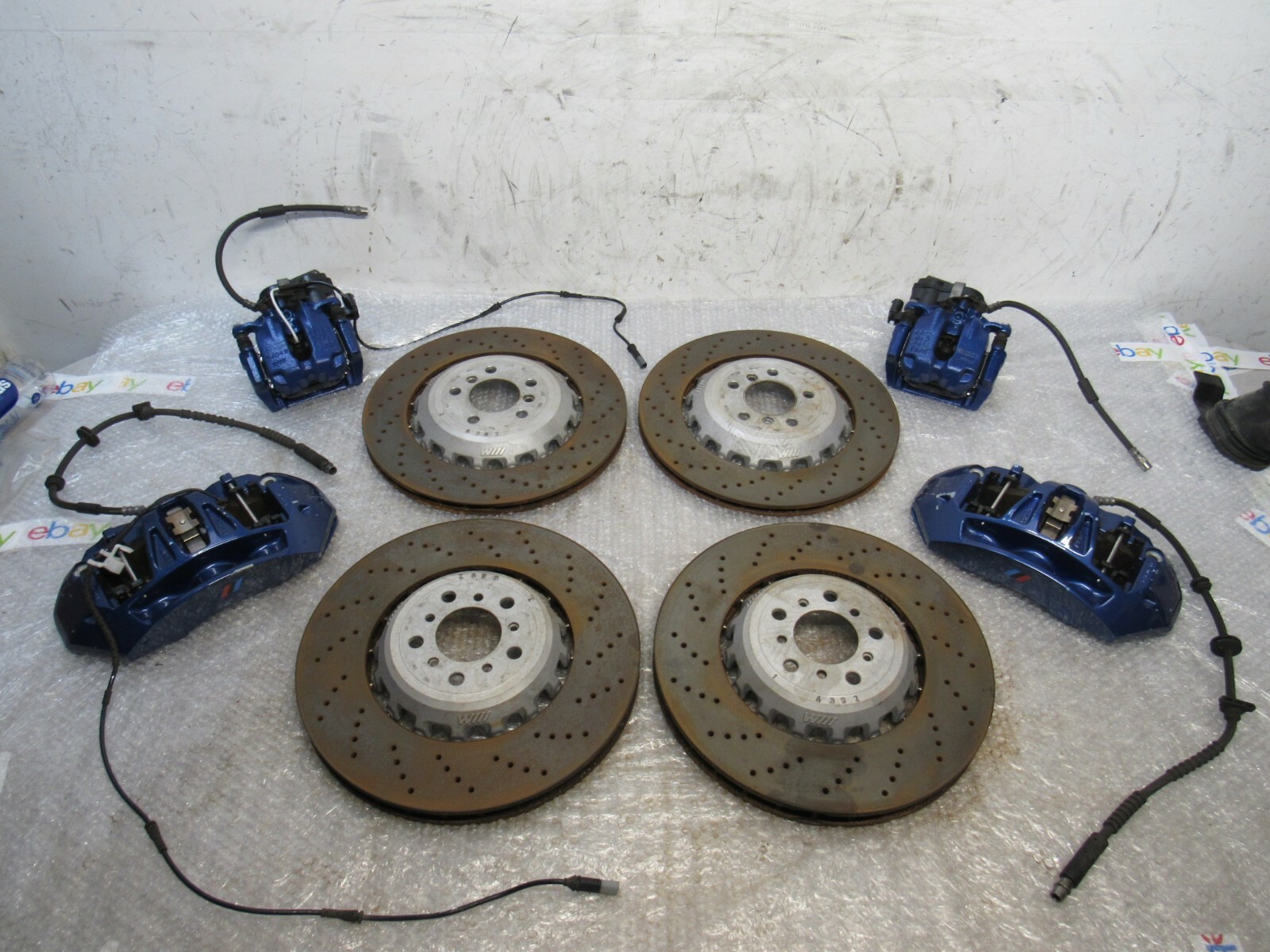 OEM 20122018 BMW F10 M5 F06 F12 F13 M6 BREMBO BRAKE CALIPER ROTOR SET