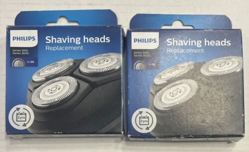 2 3Pcs For Philips Norelco SH30 Replacement Heads Series 3000 2000 1000 Blades