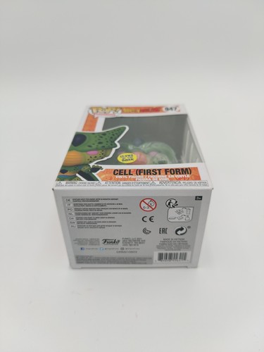 Funko Pop Animation Dragonball Z Vinyl Figure Cell (First Form) - #947 *GLOWS* - Picture 5 of 5