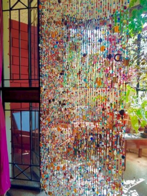 Colorful Bohemian Door Beaded Curtain (Made to Order)