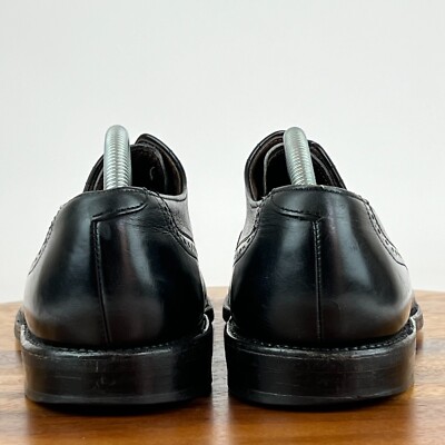 Mens Allen Edmonds Chester Black Leather Wingtip Brogue Dress Shoes Size 10.5 AA Mens Allen Edmonds Chester Black Leather Wingtip Brogue  main image 2