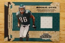 2005 Playoff Honors Rookie Gems 335/750 Reggie Brown RG-220 Philadelphia Eagles