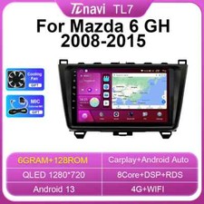 For Mazda 6 GH 2008-2015 Multimedia CarPlay Android Car Radio GPS Player Screen