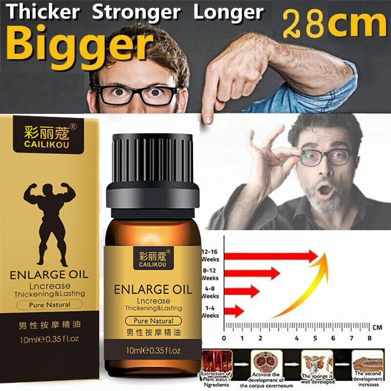 Penis Enlarger Oil Permanent Male Enhancement Pills Grow Big XXXL Dick Extender