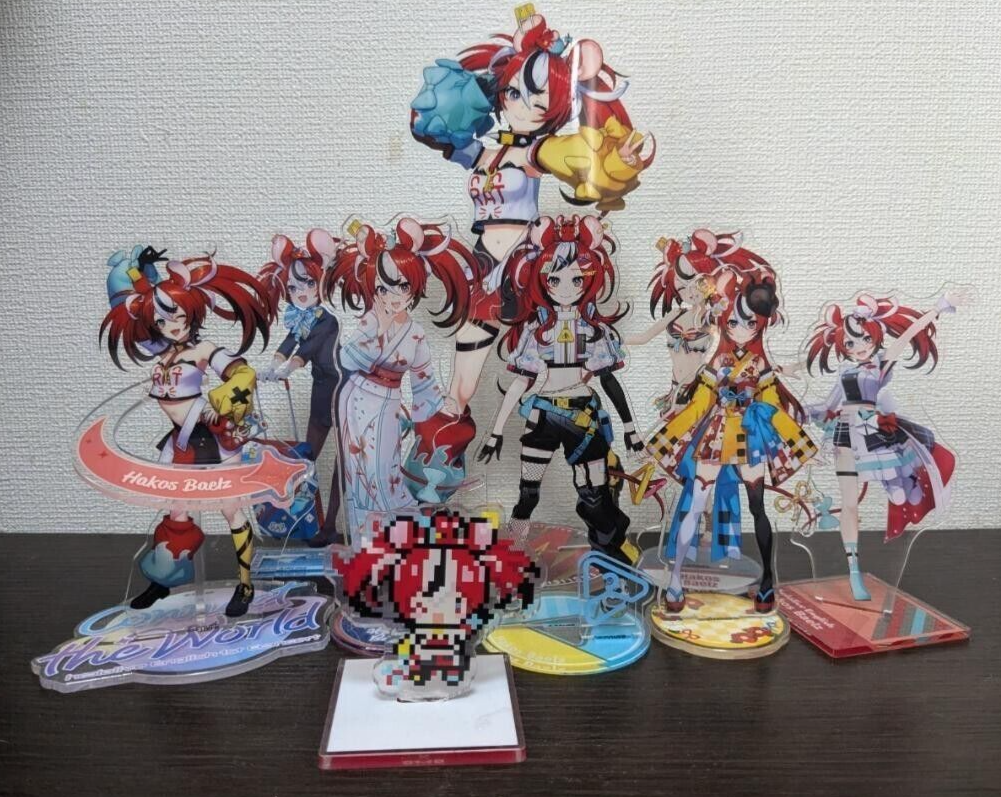 Hololive Hakos Baelz Acrylic stand Set of 9 from JAPAN | eBay