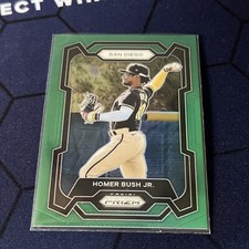 2024 Panini Prizm Prizms Green #59 Homer Bush Jr.